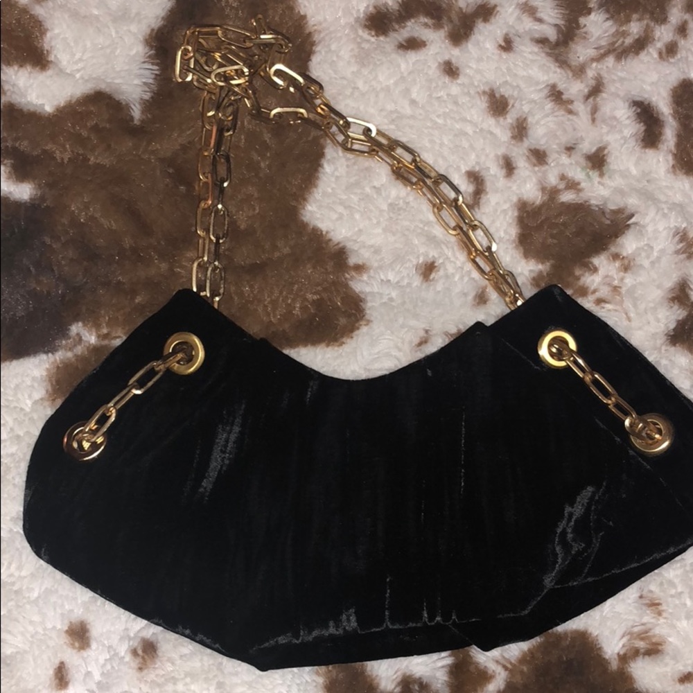 Maxx  velvet handbag